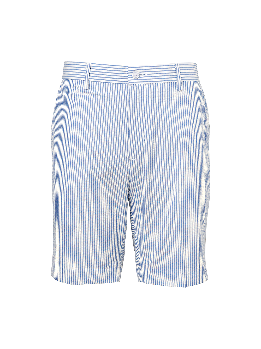 Alternate Image of Cotton Seersucker Shorts-1#model_flat front