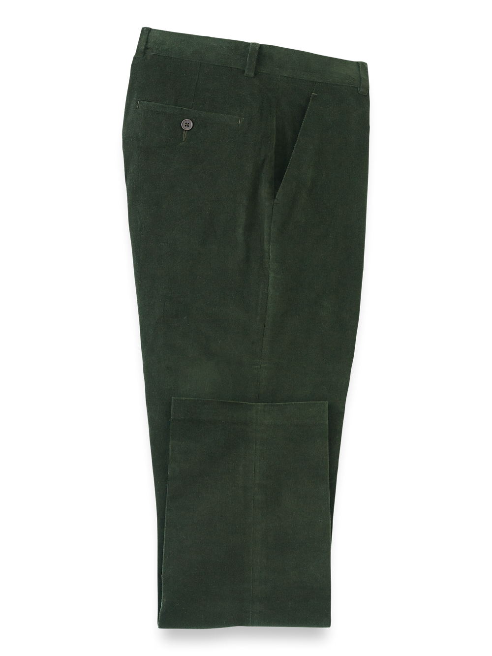 Product Image of Cotton Stretch Corduroy Pant-Forest Green#model_flat front