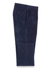 Cotton Stretch Corduroy Pants - Blue