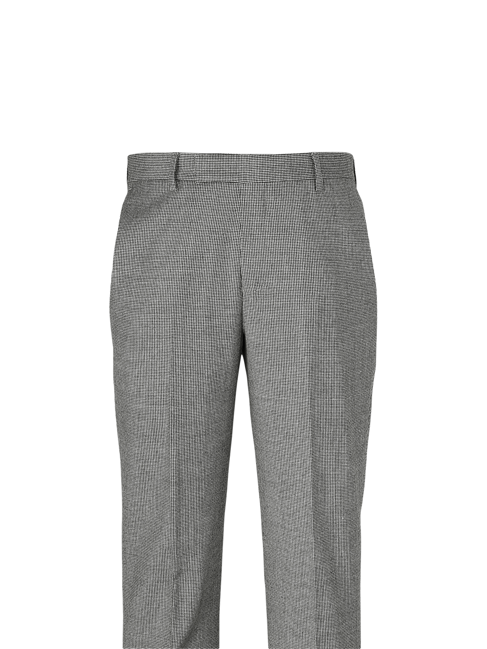 Alternate Image of Wool Flannel Houndstooth Pants-1#model_flat front