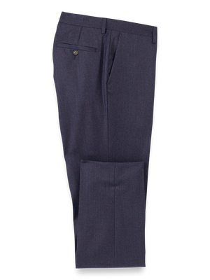 Wool Flannel Pants - Purple