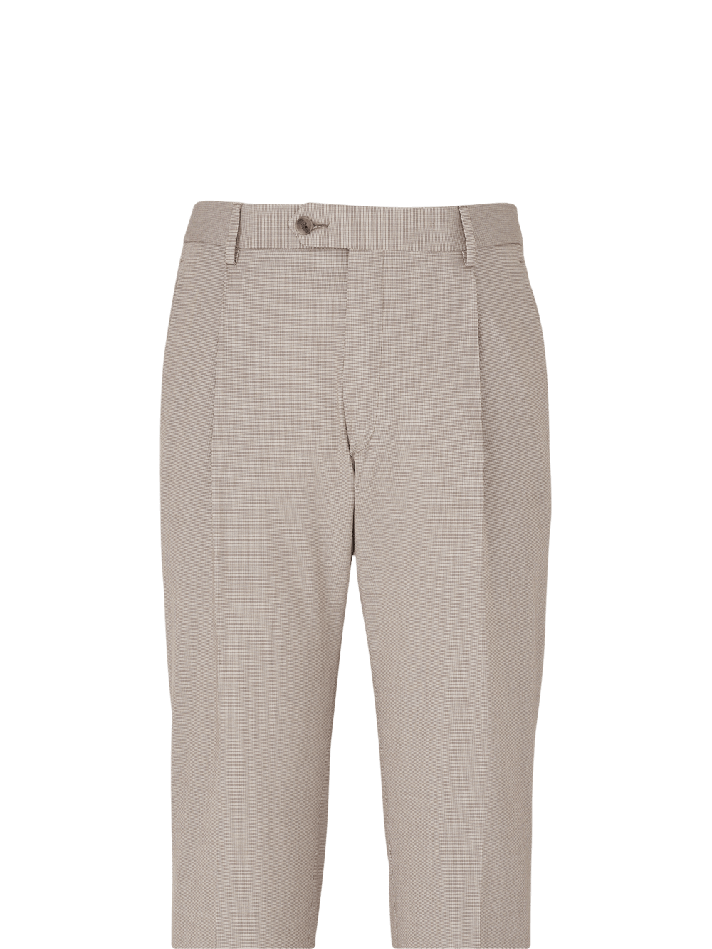 Alternate Image of Microfiber Check Single Pleat Pants-1