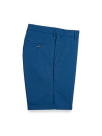 Flat Front Lightweight Impeccable Shorts - Blue