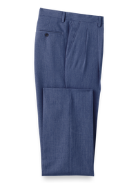 Pleated Travel Pants - Navy