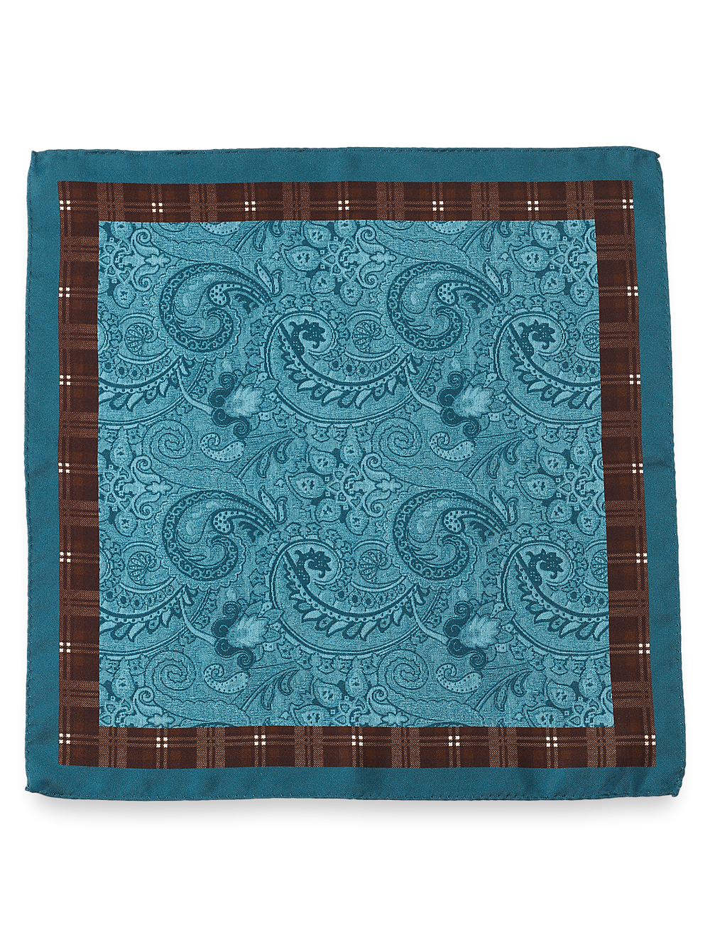 Alternate Image of Paisley Silk Pocket Square-1