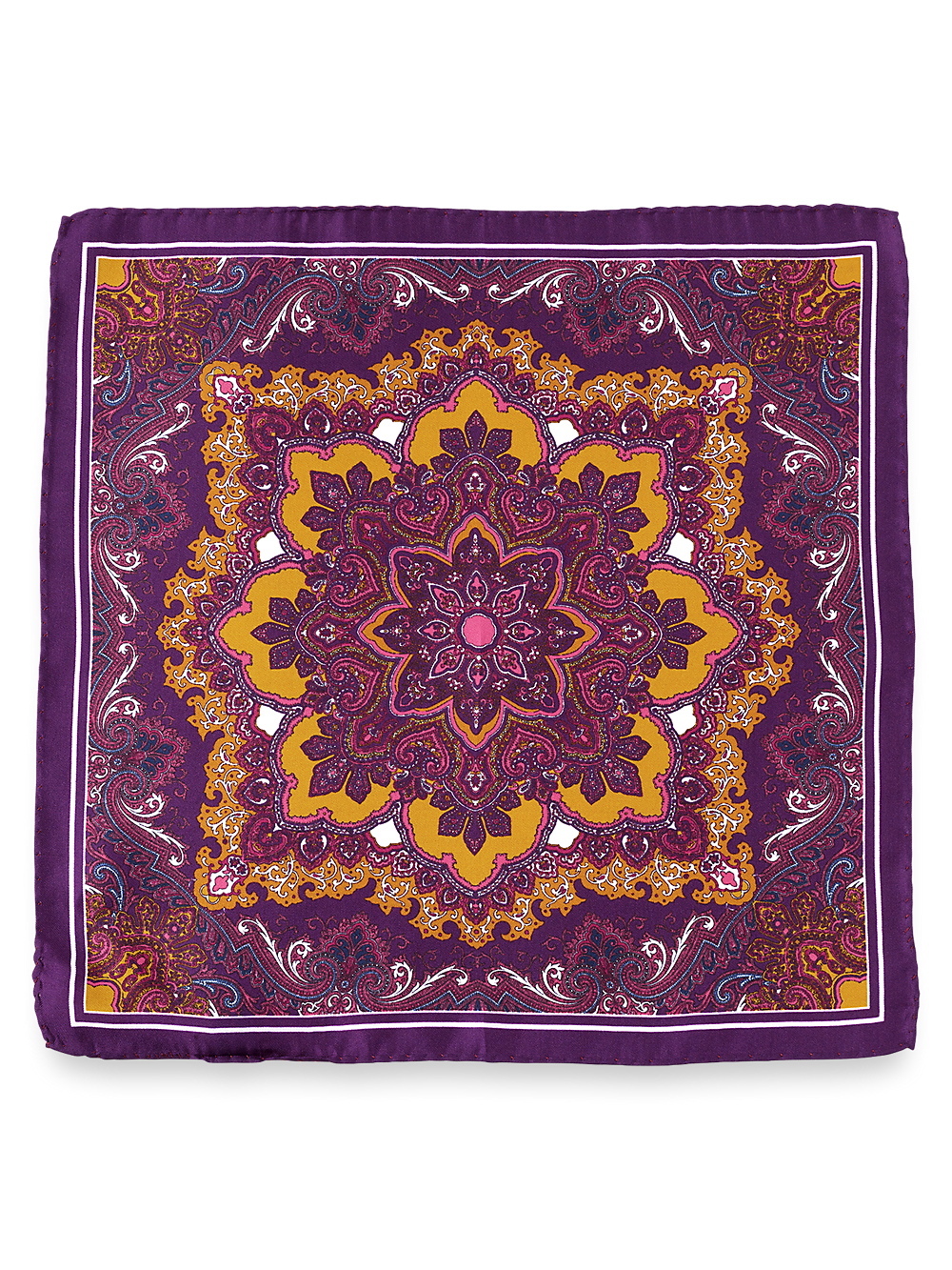 Alternate Image of Medallion Silk Pocket Square-1