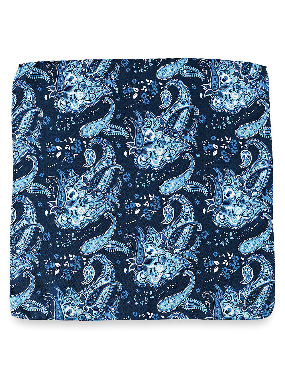 Alternate Image of Paisley Silk Pocket Square-1