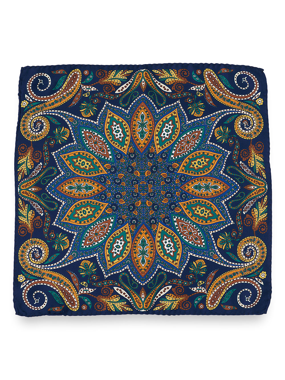 Alternate Image of Medallion Silk Pocket Square-1