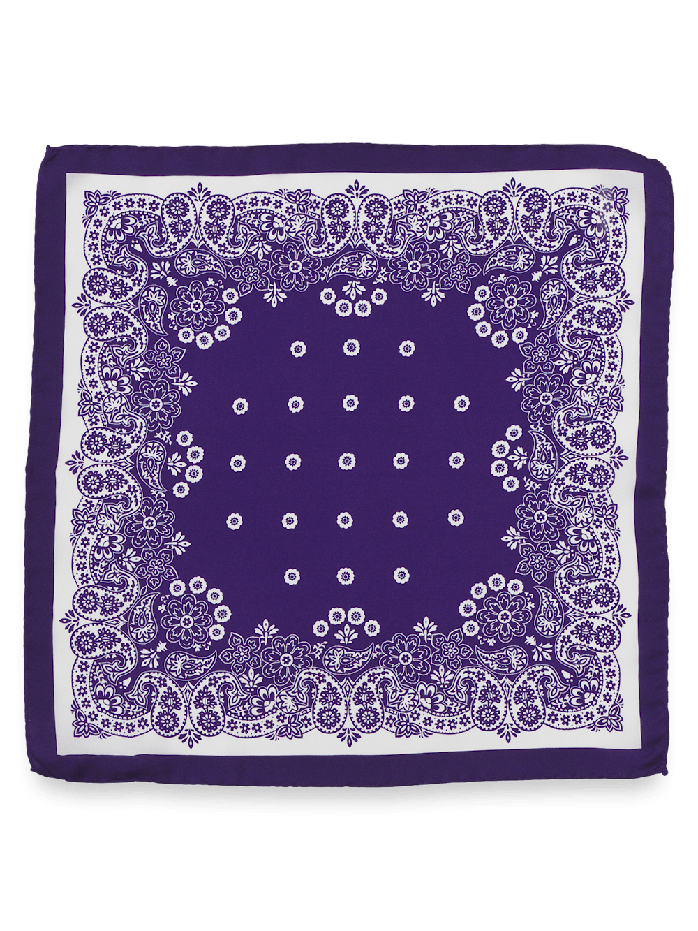 Alternate Image of Floral Silk Pocket Square-1