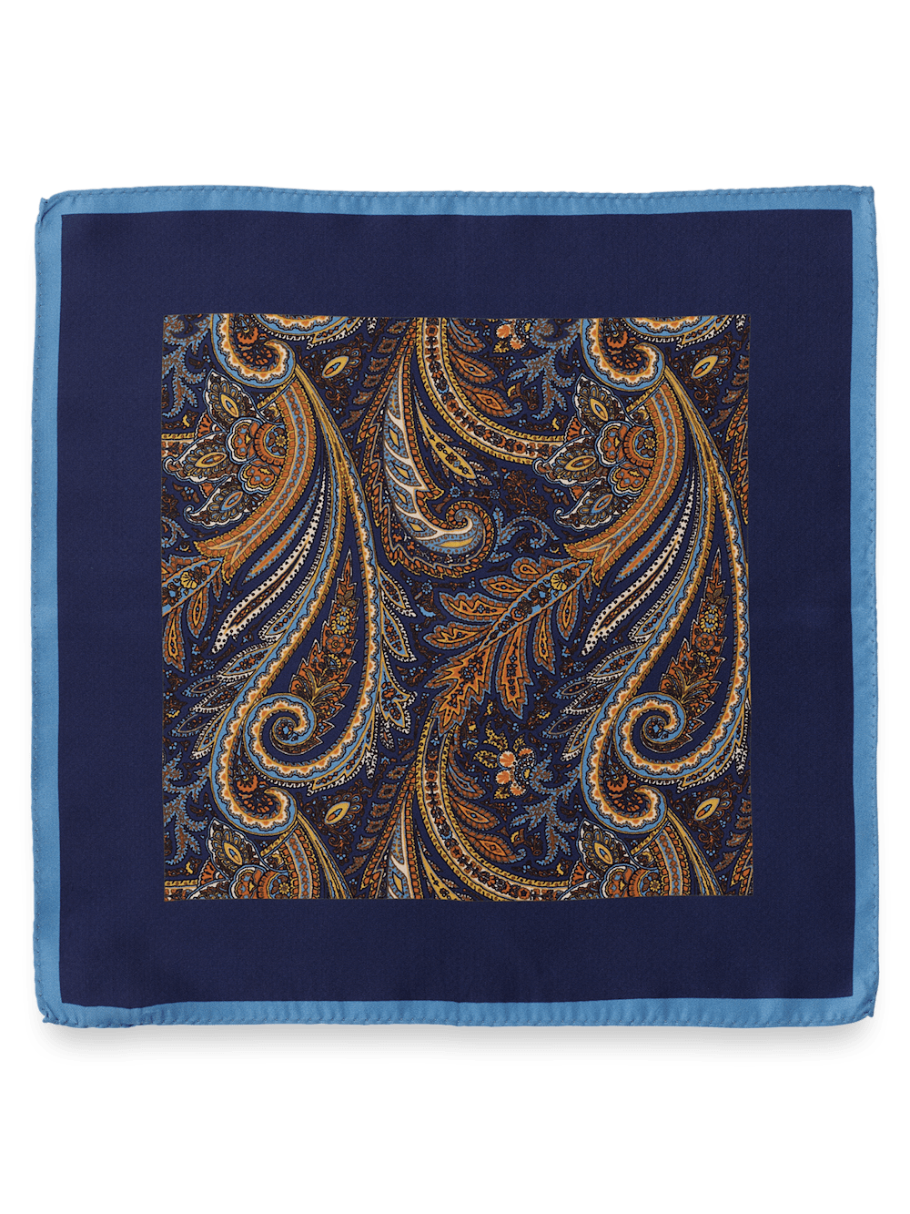 Alternate Image of Paisley Silk Pocket Square-1