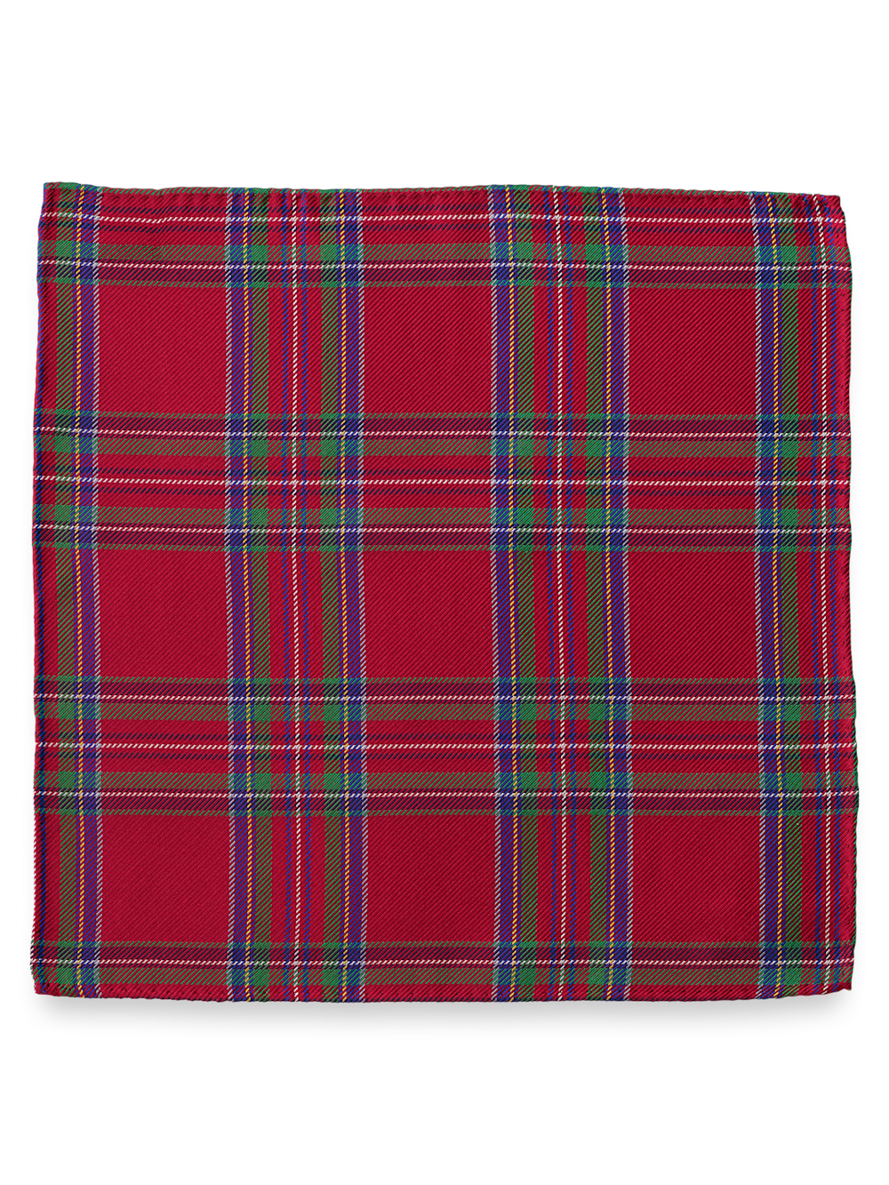 Alternate Image of Tartan Silk Pocket Square-1