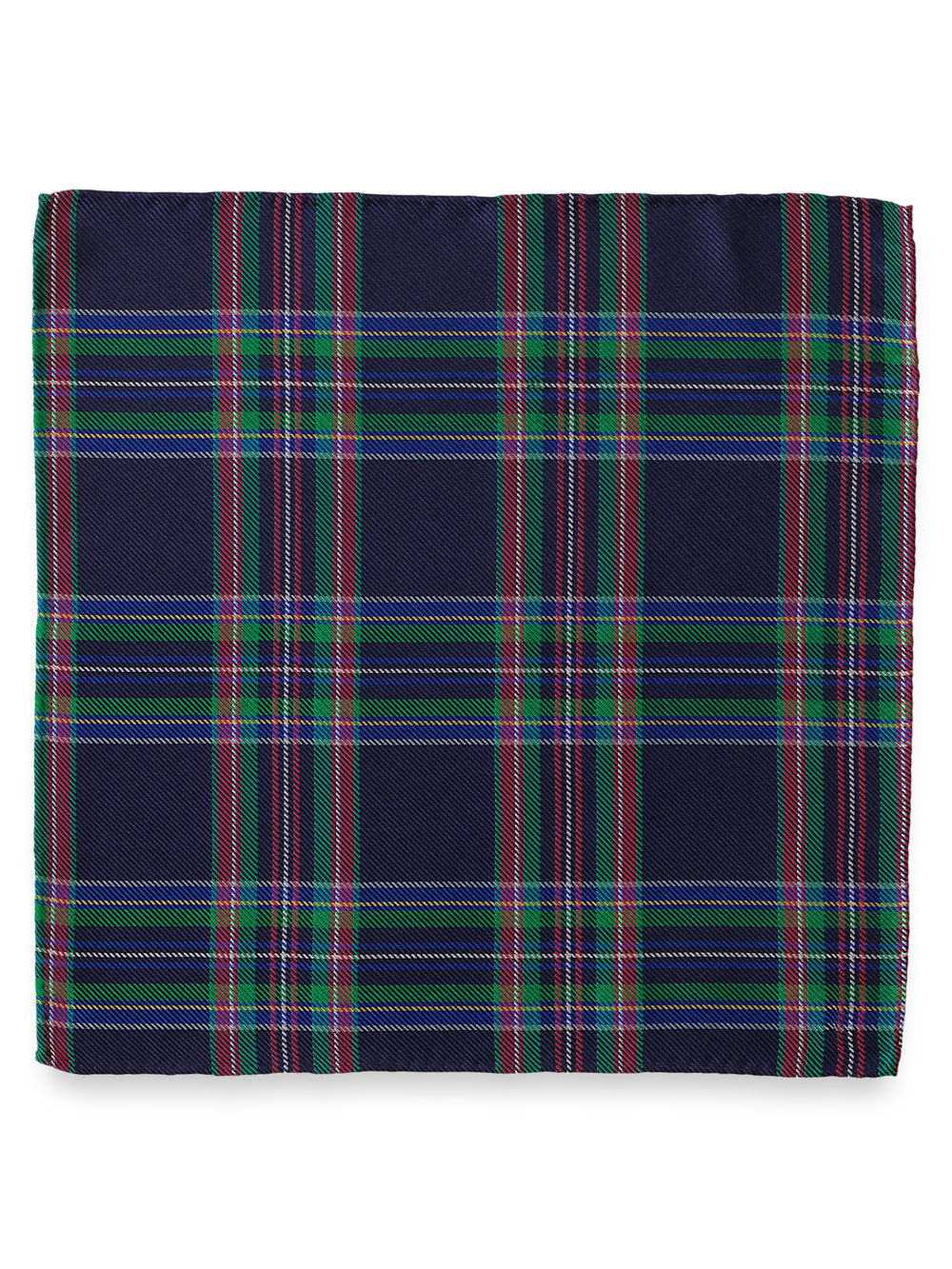 Alternate Image of Tartan Silk Pocket Square-1