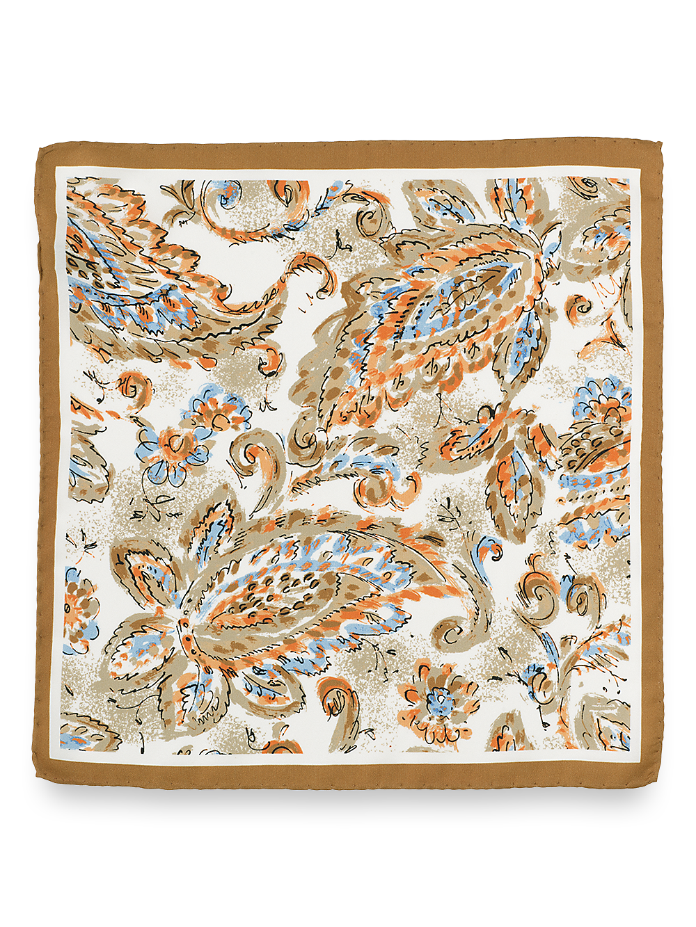 Alternate Image of Floral Silk Pocket Square-1