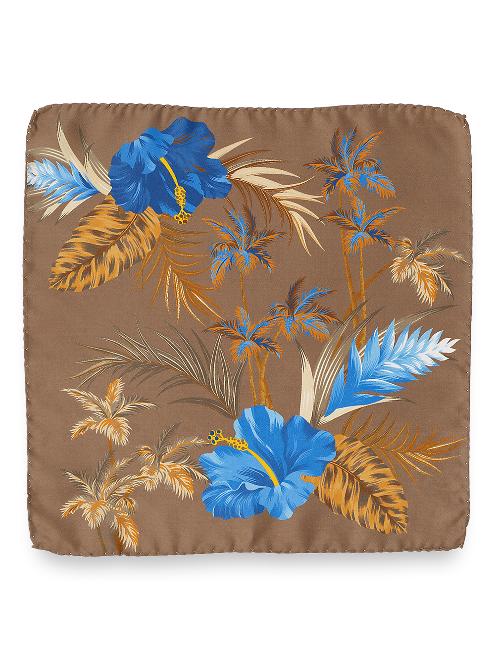 Alternate Image of Floral Silk Pocket Square-1