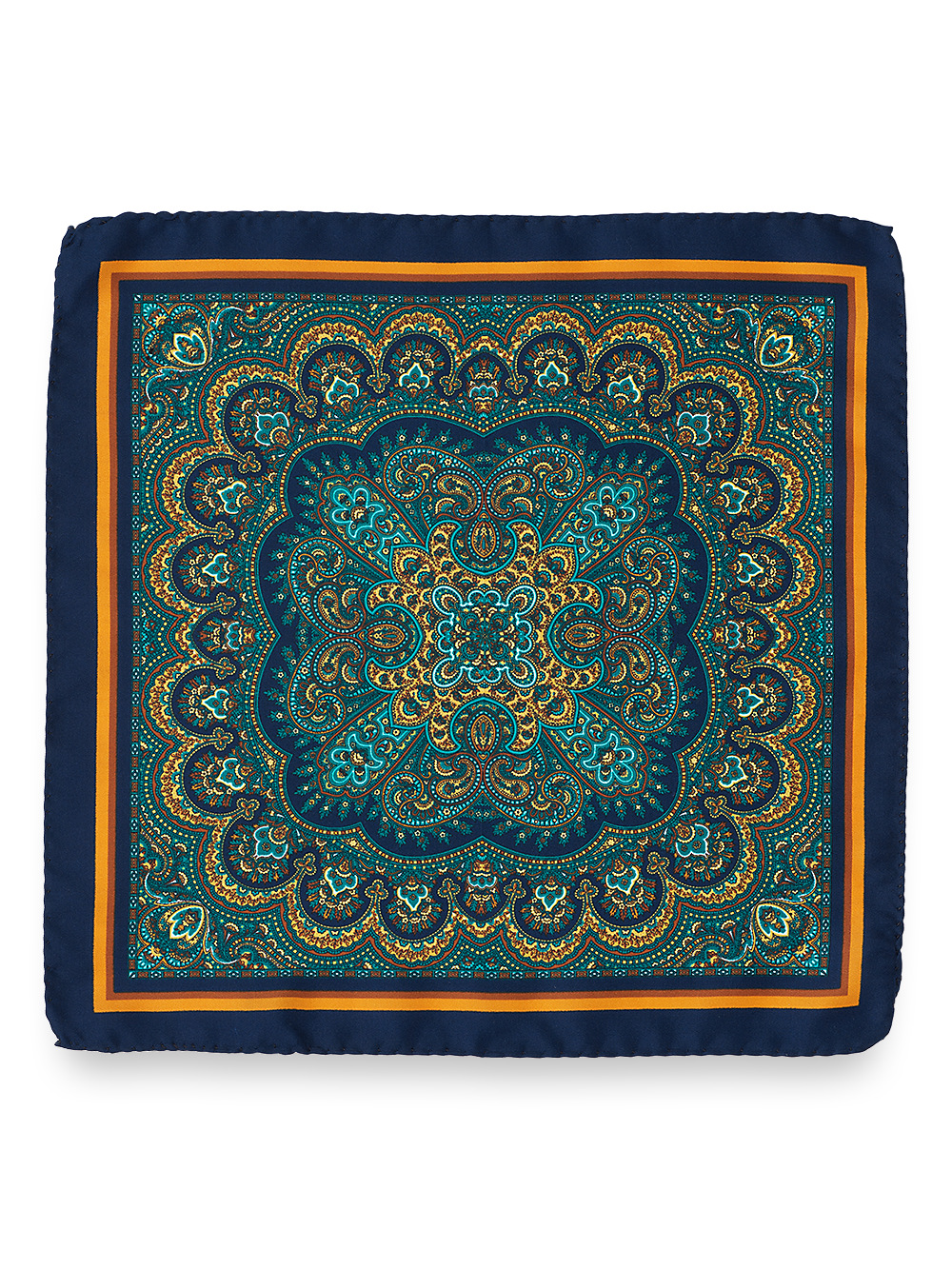 Alternate Image of Medallion Silk Pocket Square-1