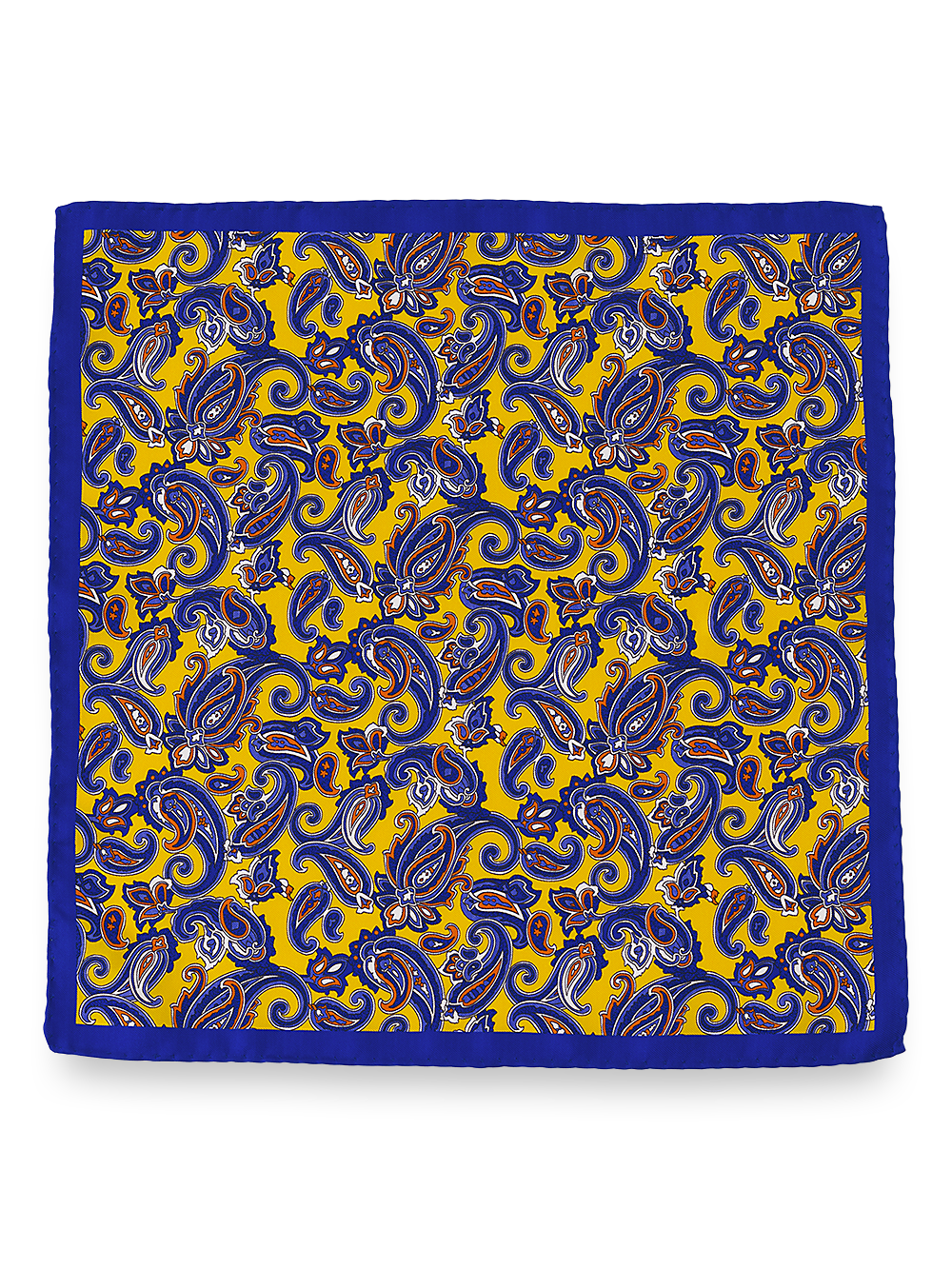 Alternate Image of Paisley Silk Pocket Square-1