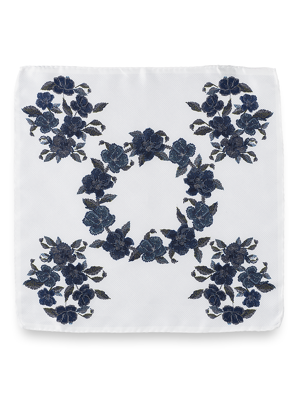 Alternate Image of Floral Silk Pocket Square-1