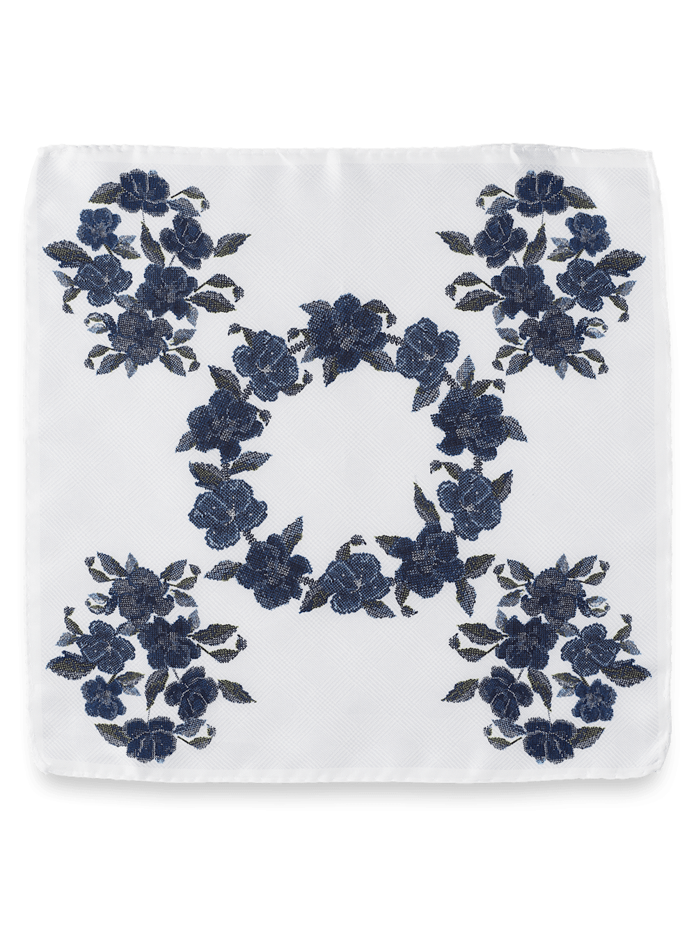 Alternate Image of Floral Silk Pocket Square-1