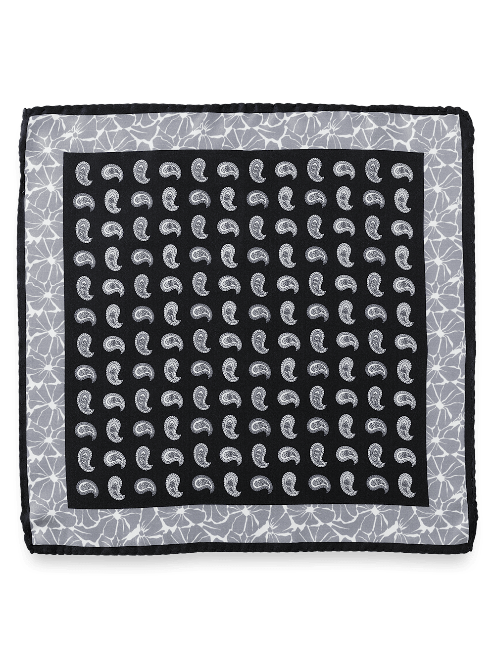 Alternate Image of Paisley Silk Pocket Square-1