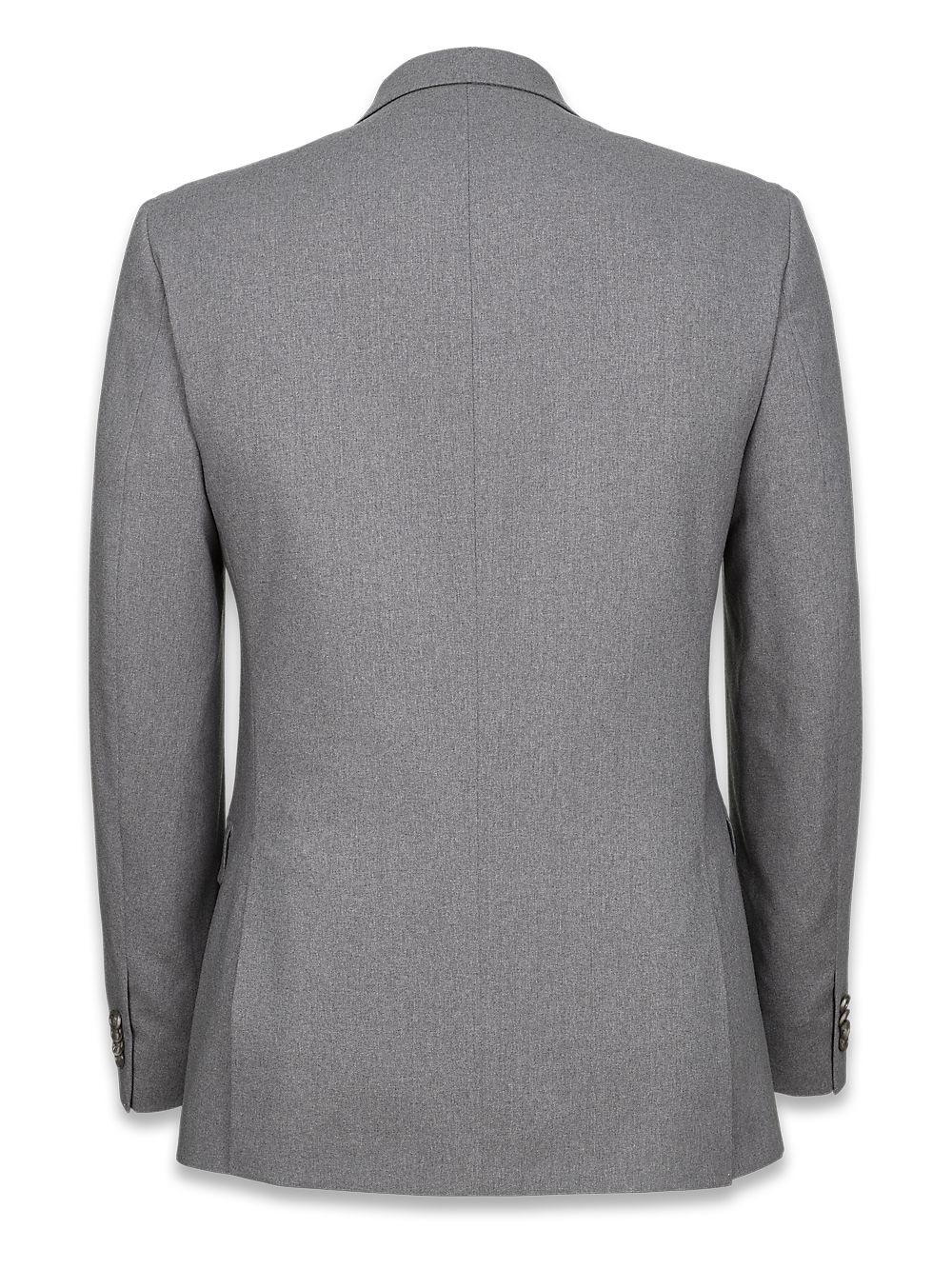 Alternate Image of Tailored Fit Essential Wool Peak Lapel Suit Jacket-3