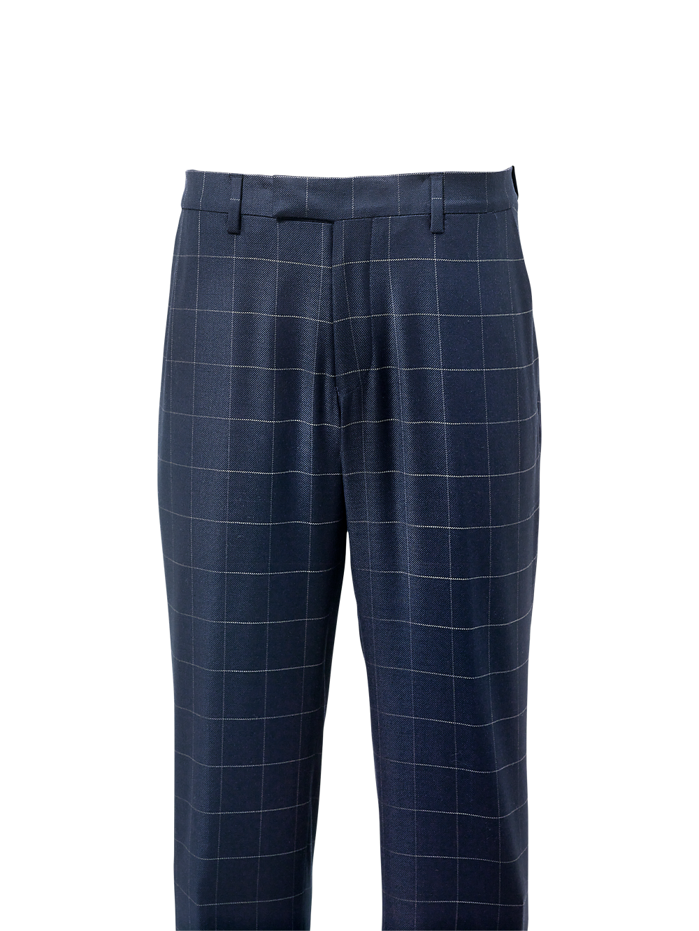 Alternate Image of Tailored Fit Essential Wool Flat Front Pants-1