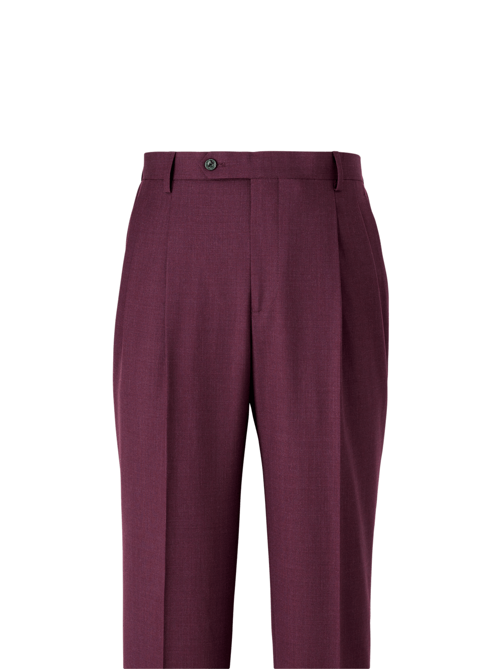 Alternate Image of Wool Stretch Bengaline Suit Pants-1#model_pleated front