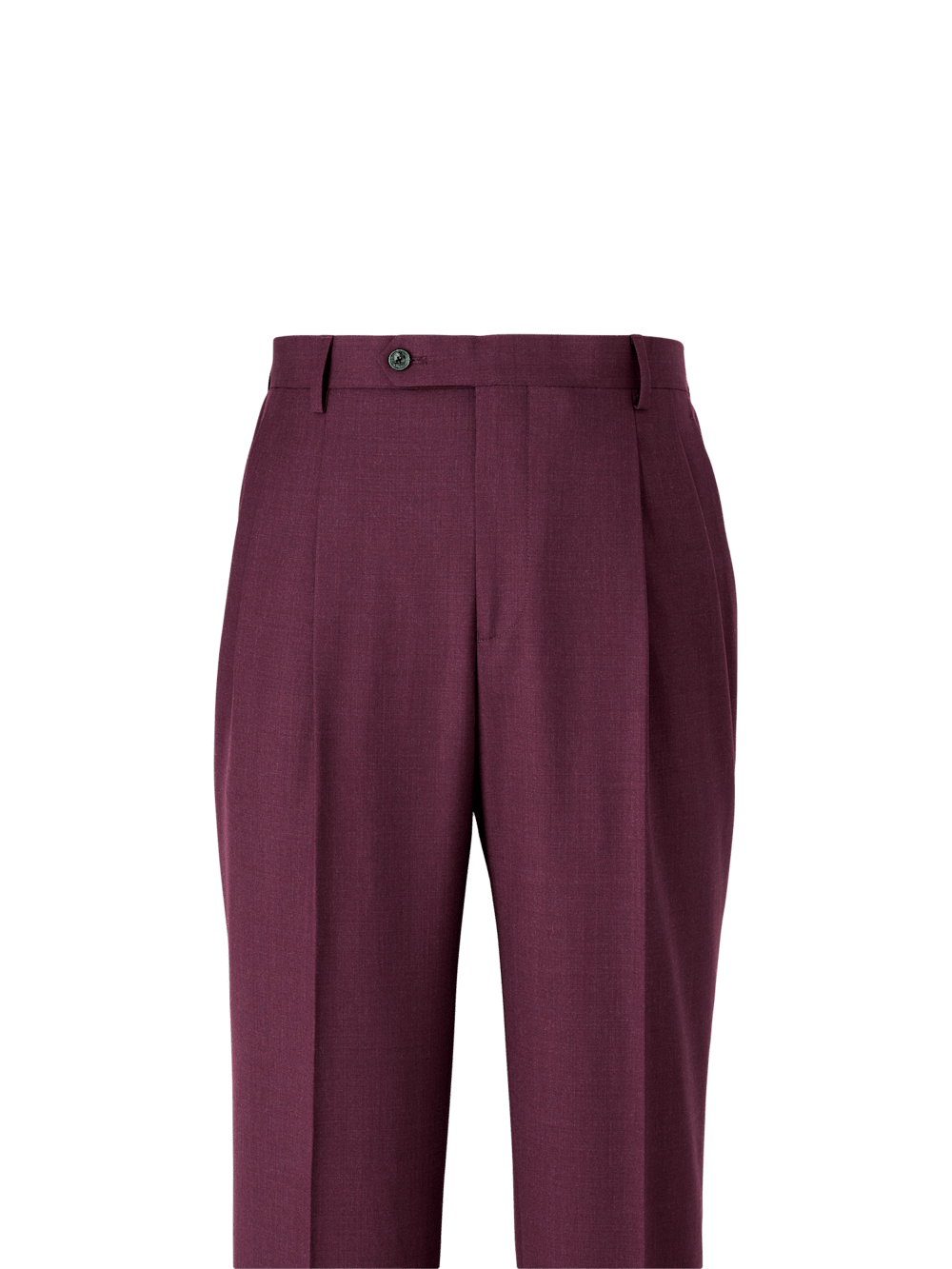 Alternate Image of Wool Stretch Bengaline Suit Pants-1#model_pleated front