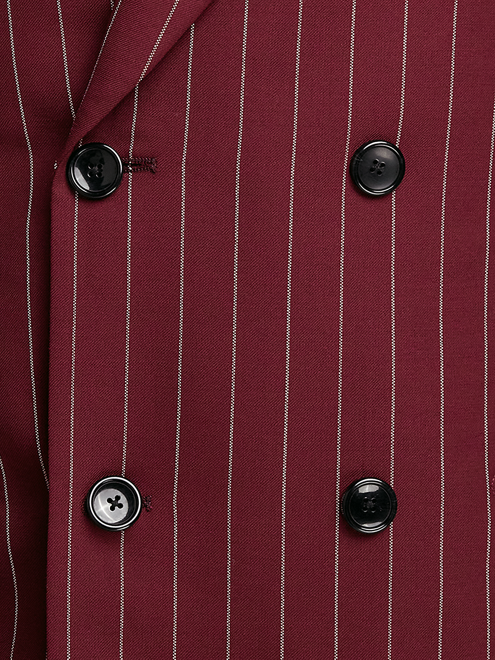 Alternate Image of Wool Stretch Stripe Double Breasted Suit Jacket-4