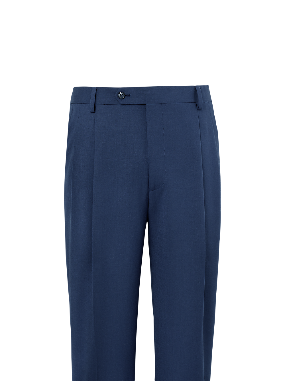 Alternate Image of Wool Stretch Bengaline Pleated Suit Pants-1