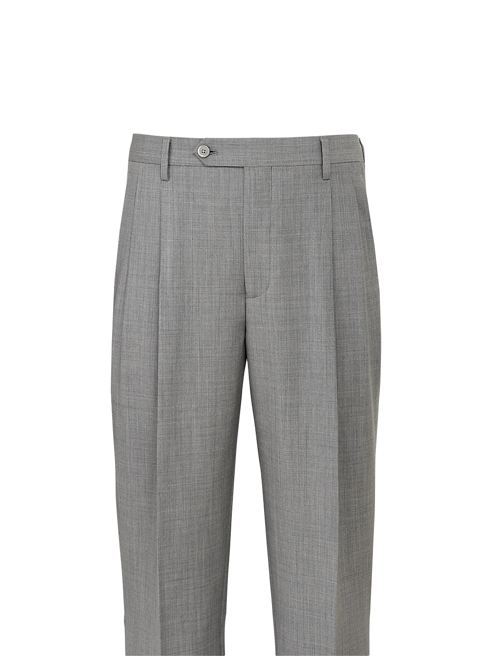 Alternate Image of Wool Stretch Bengaline Pleated Suit Pants-1