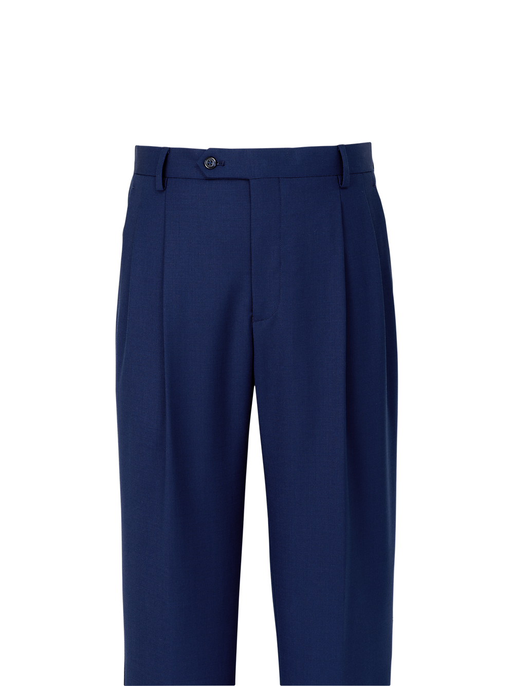 Alternate Image of Wool Stretch Bengaline Suit Pants-1#model_pleated front