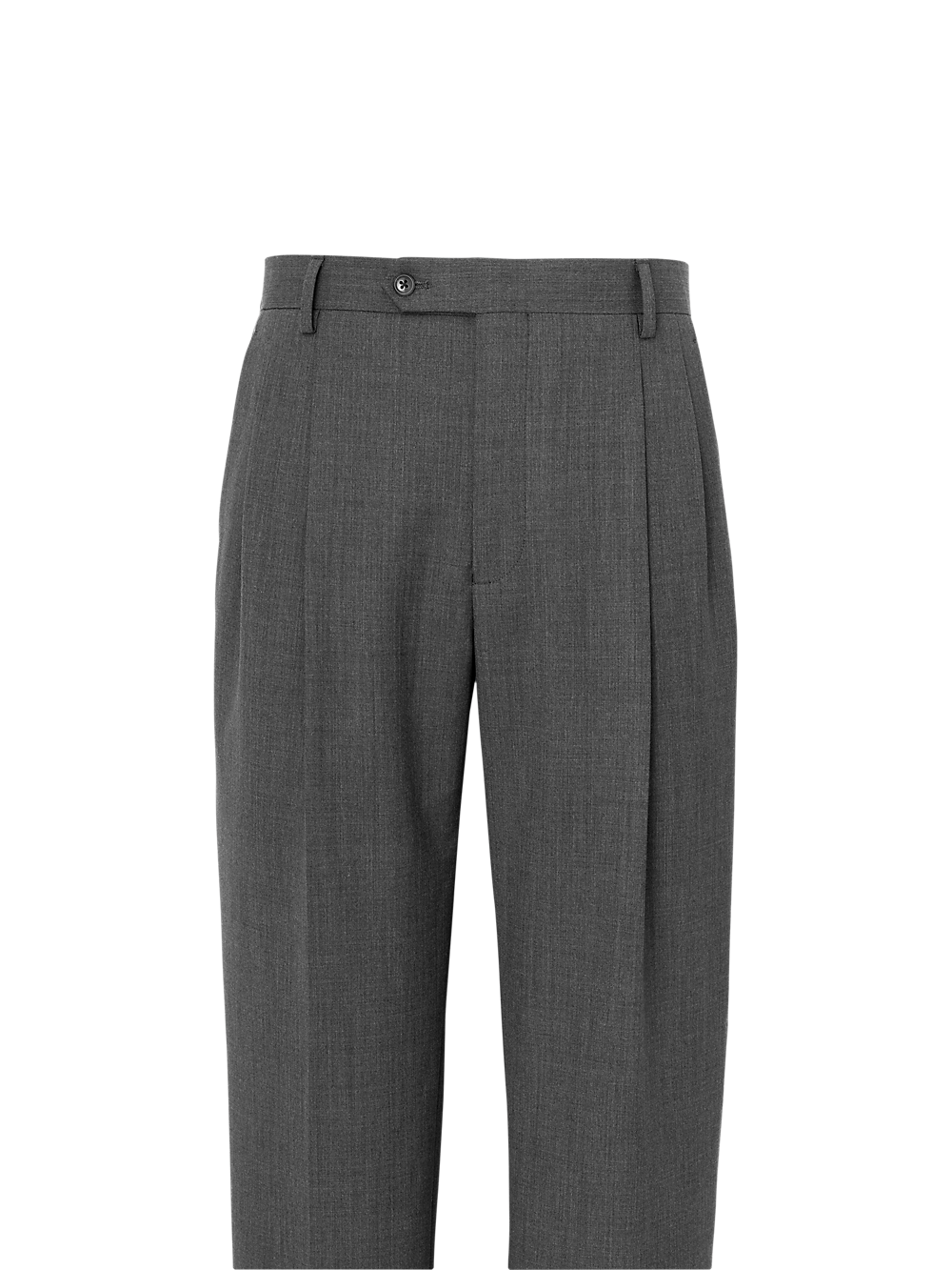 Alternate Image of Wool Stretch Bengaline Suit Pants-1#model_pleated front