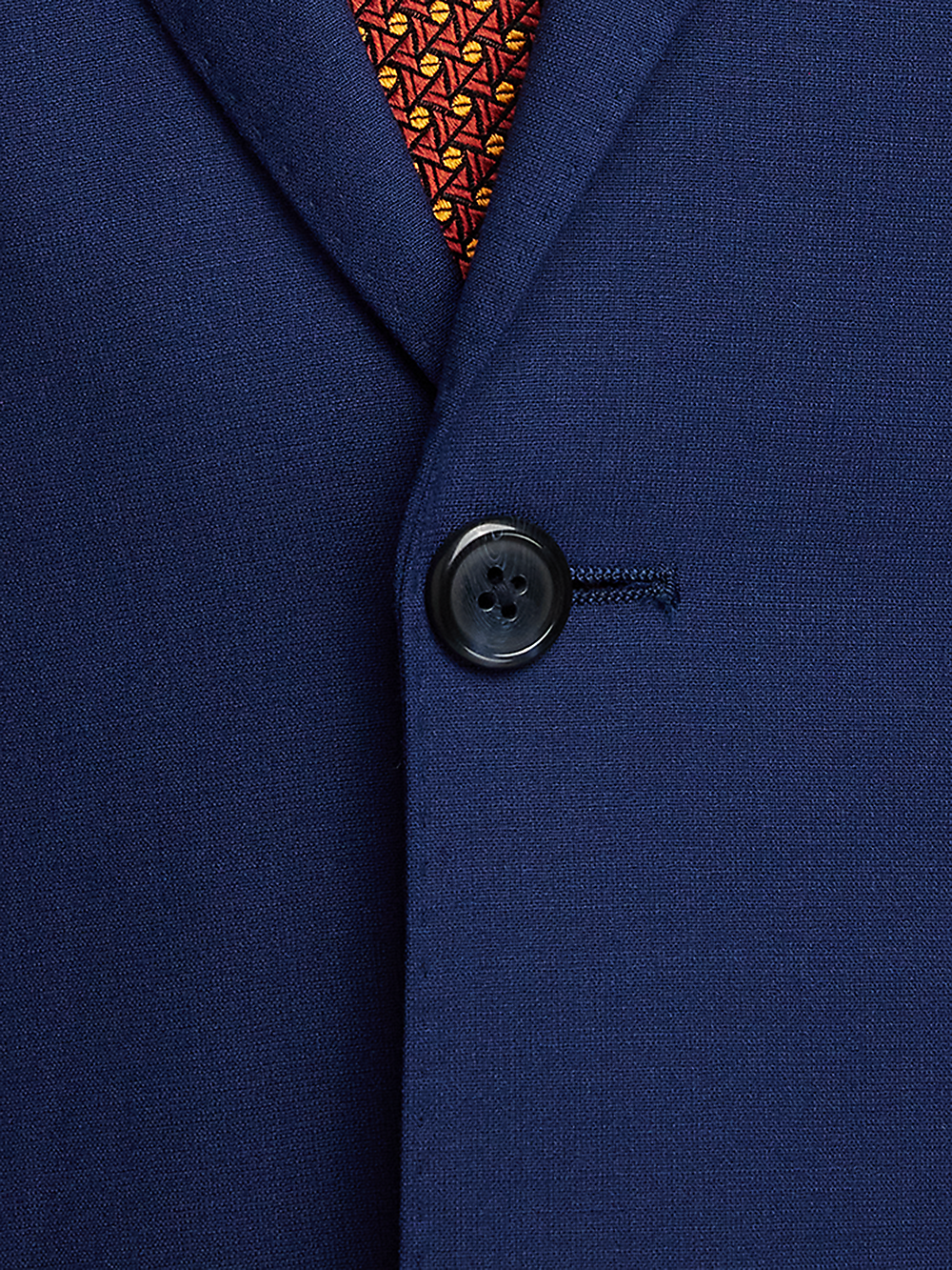 Alternate Image of Wool Stretch Bengaline Peak Lapel Suit Jacket-4