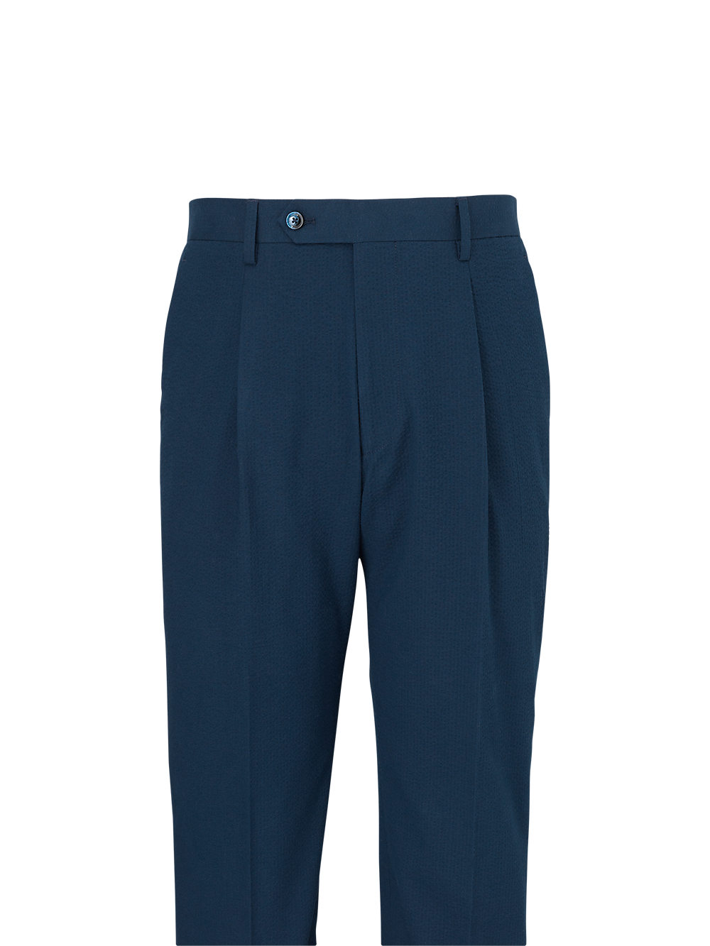 Alternate Image of Cotton Stretch Seersucker Single Pleat Suit Pants-1