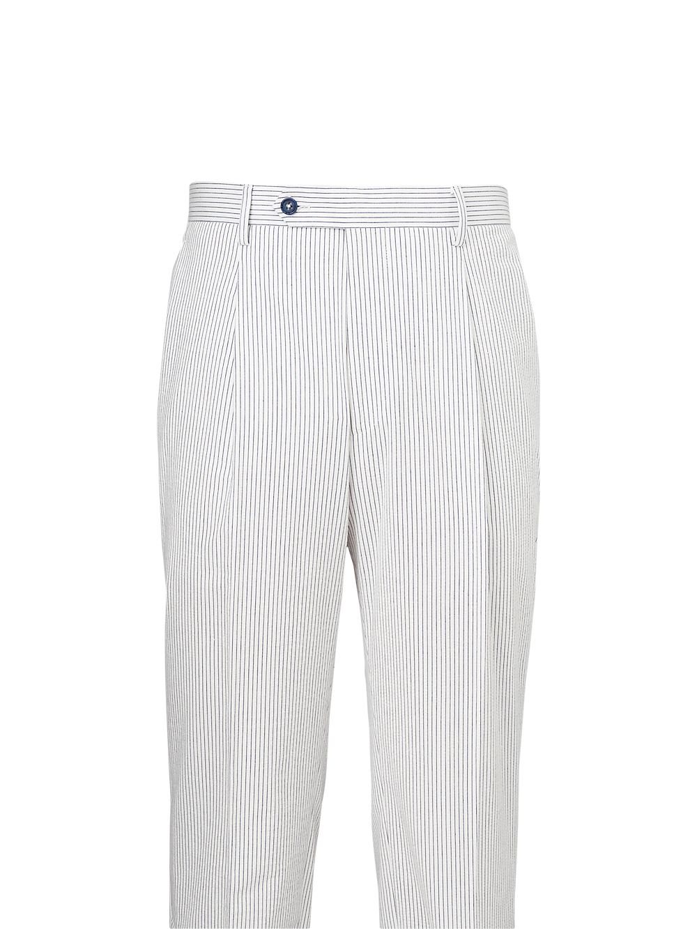 Alternate Image of Cotton Stretch Seersucker Pinstripe Single Pleat Suit Pants-1