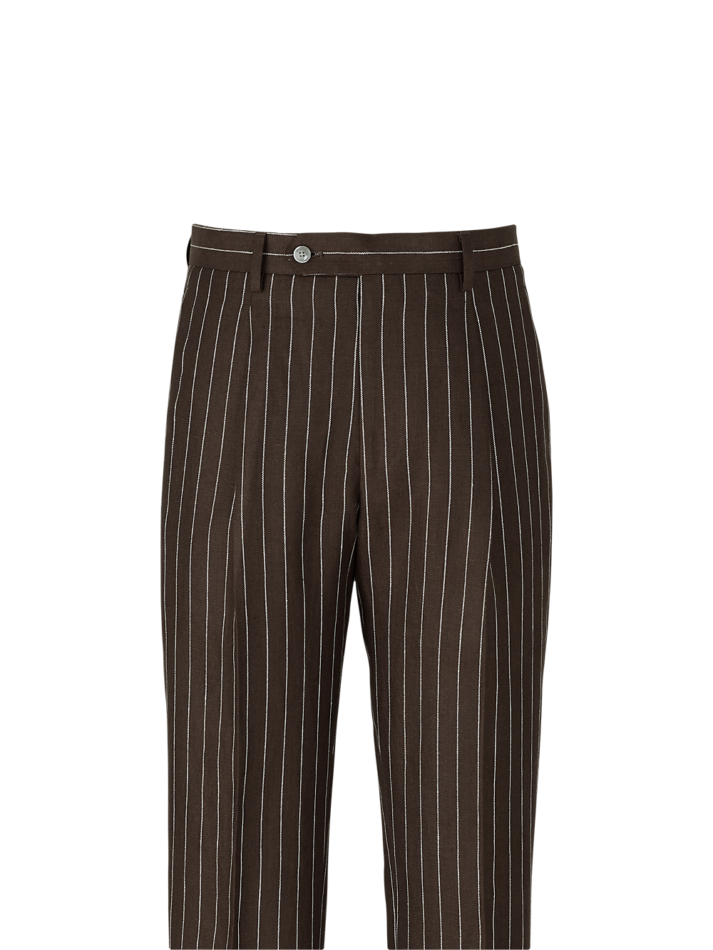 Alternate Image of Linen Pinstripe Single Pleat Suit Pants-1