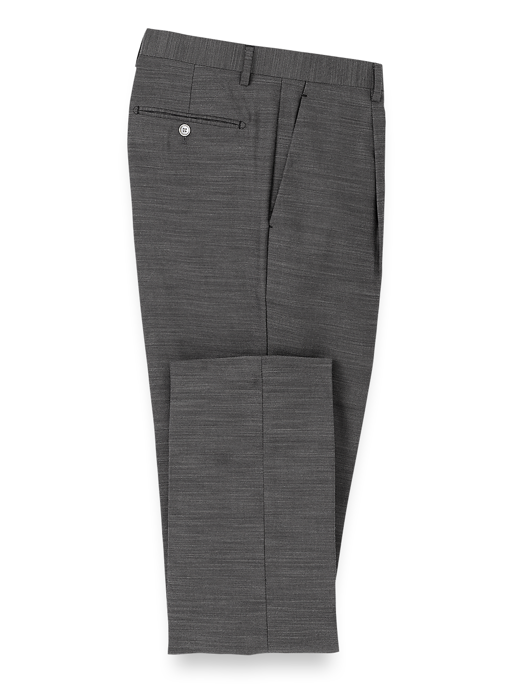 Product Image of Performance Blend Single Pleat Suit Pants-Charcoal