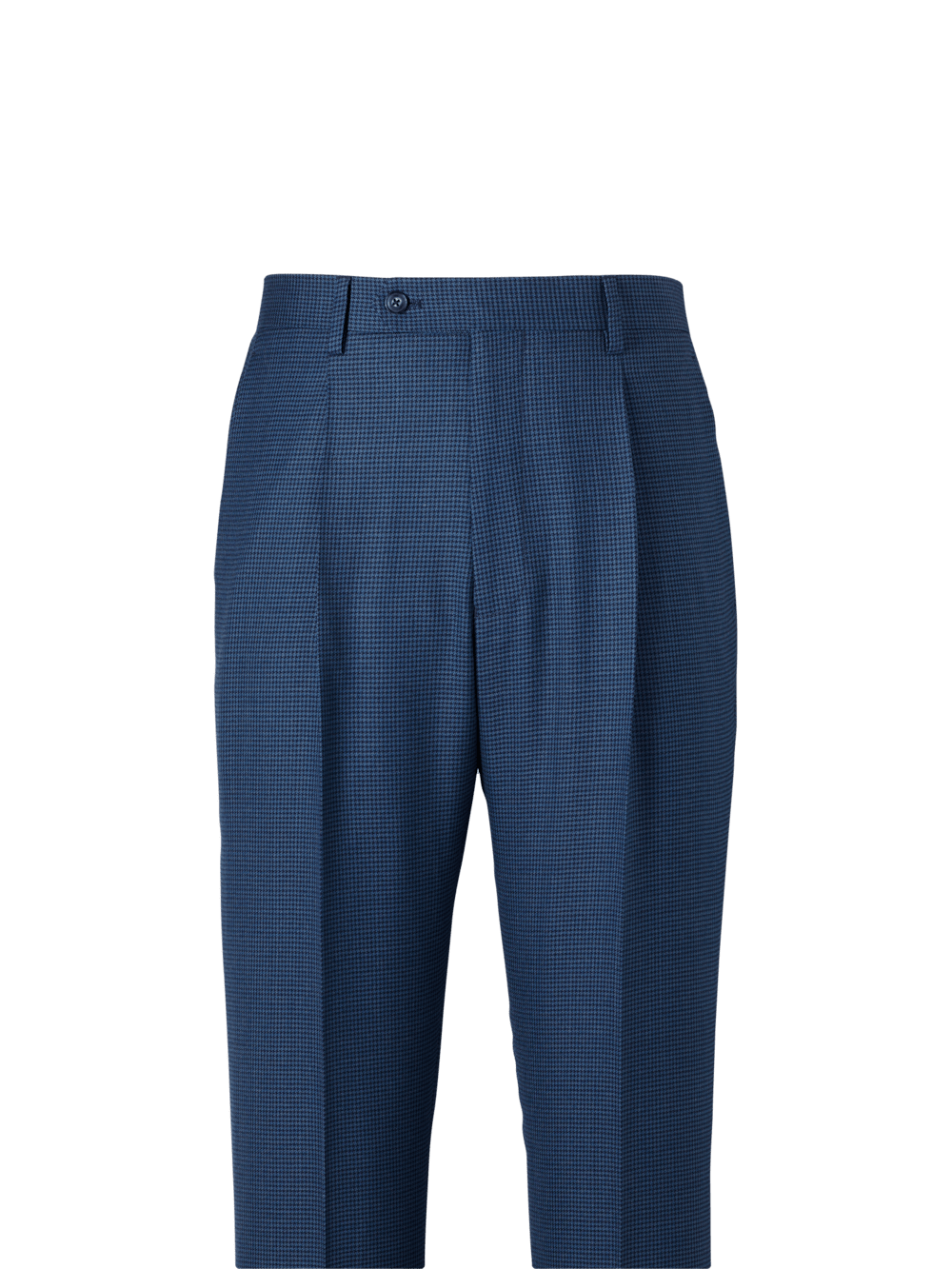 Alternate Image of Wool Houdstooth Single Pleat Suit Pants-1