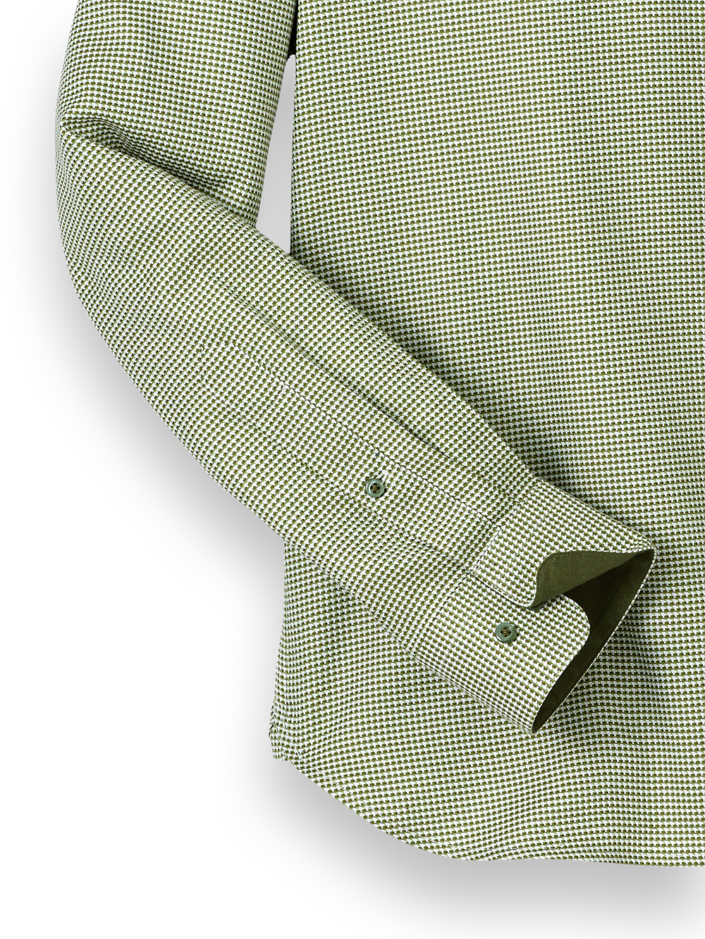 Alternate Image of Cotton Houndstooth Casual Shirt-6