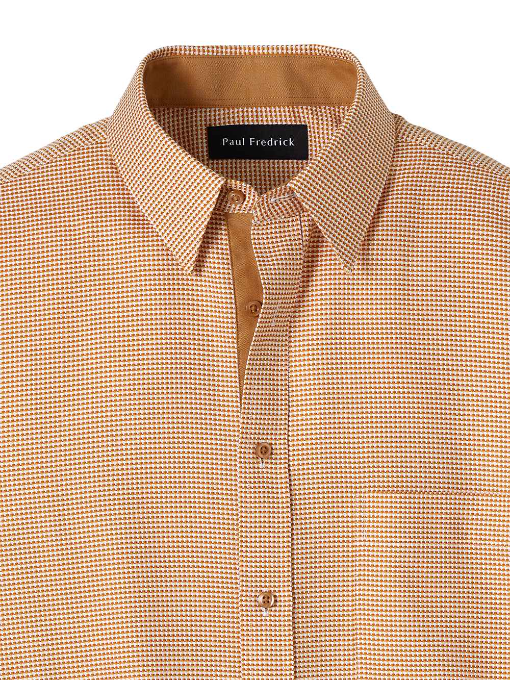 Alternate Image of Cotton Houndstooth Casual Shirt-5