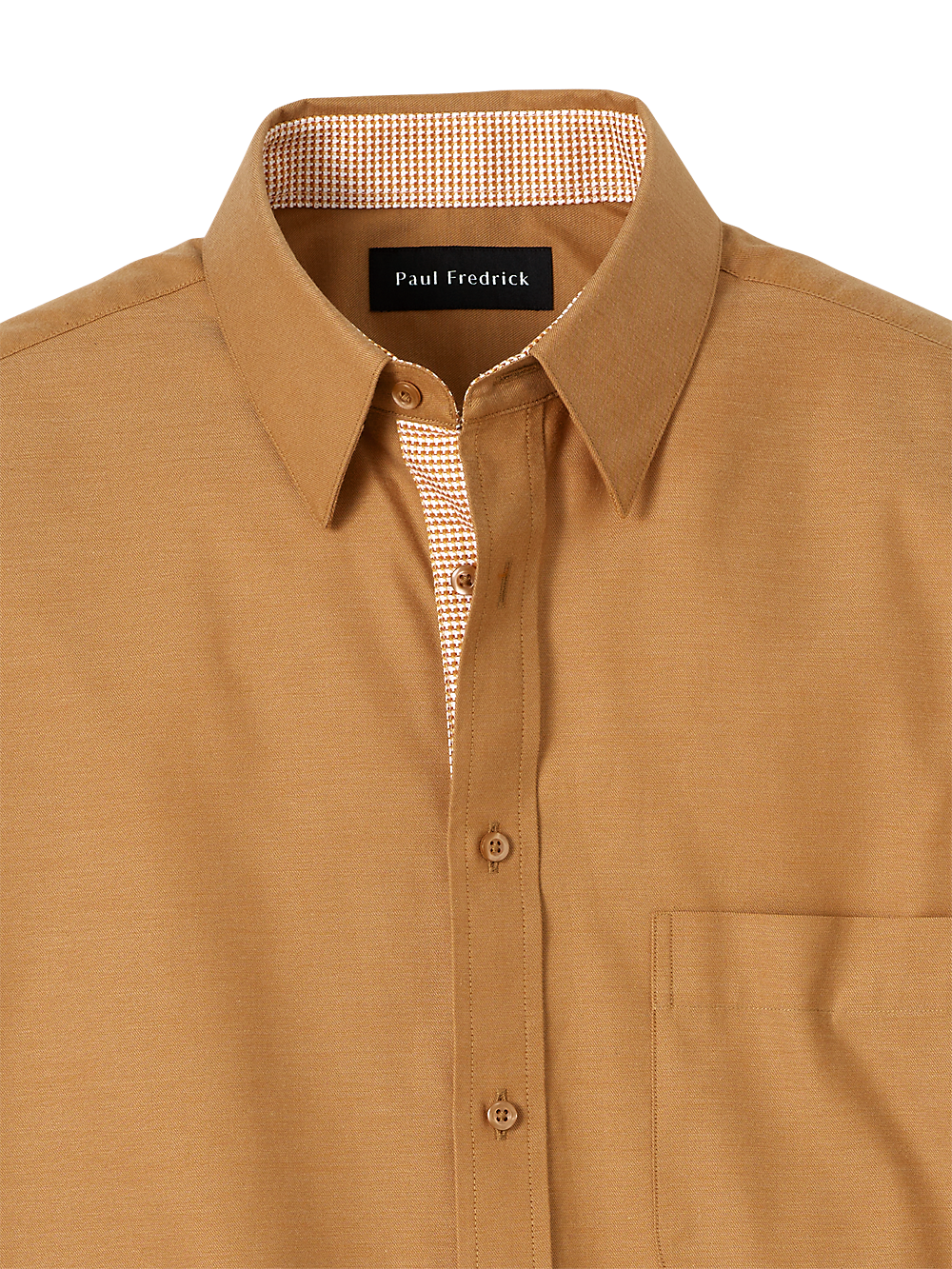 Alternate Image of Cotton Solid Casual Shirt-5