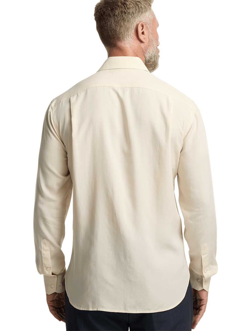 Alternate Image of Lyocell Solid Casual Shirt-4