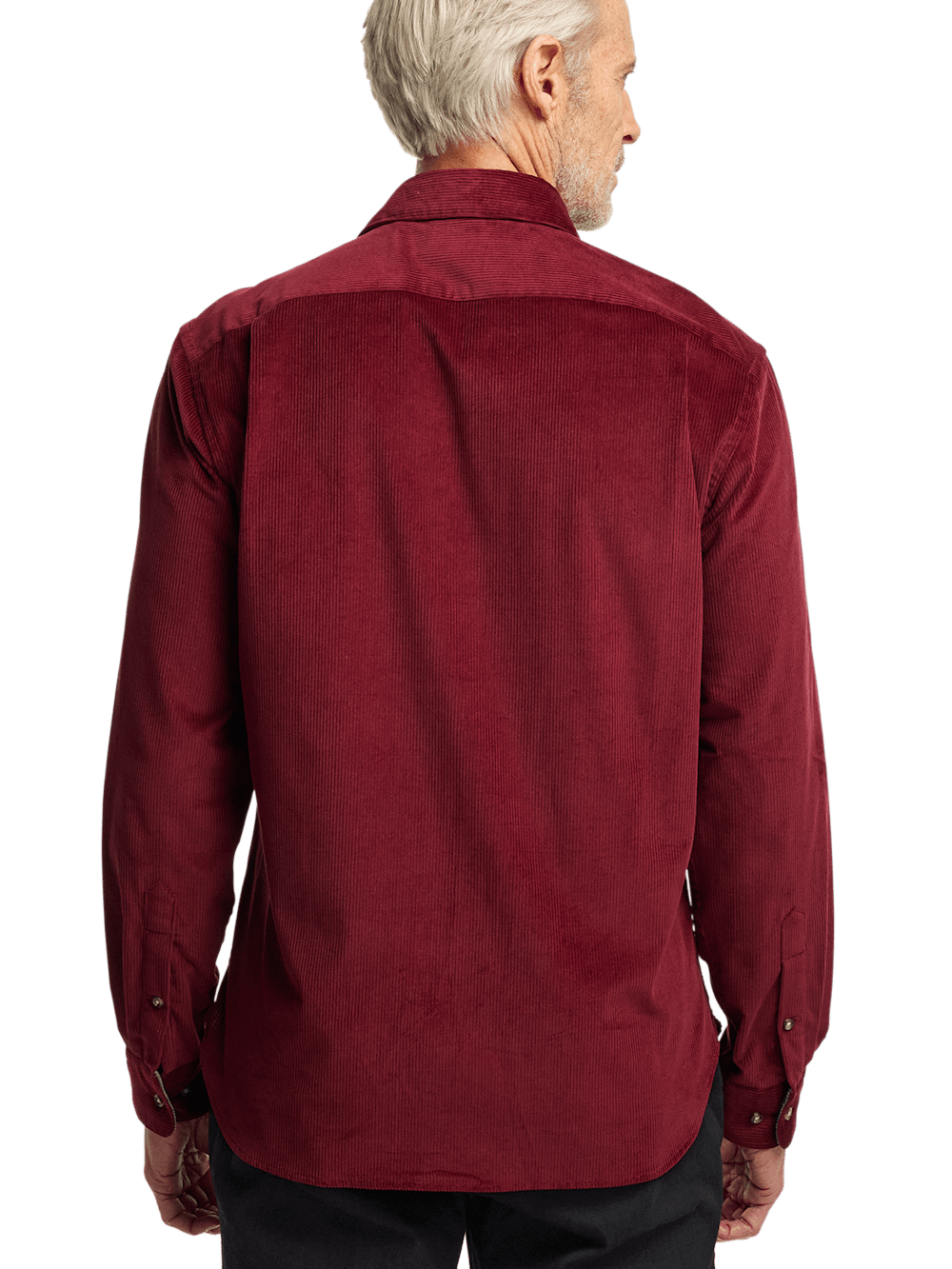 Alternate Image of Cotton Corduroy Casual Shirt-4