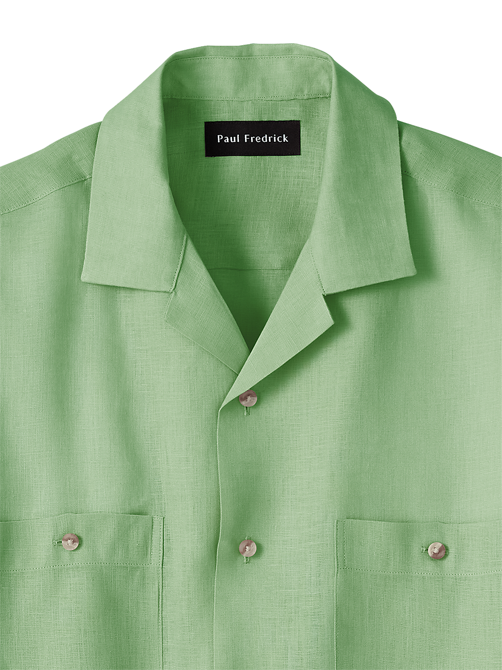 Alternate Image of Linen Solid Casual Shirt-2