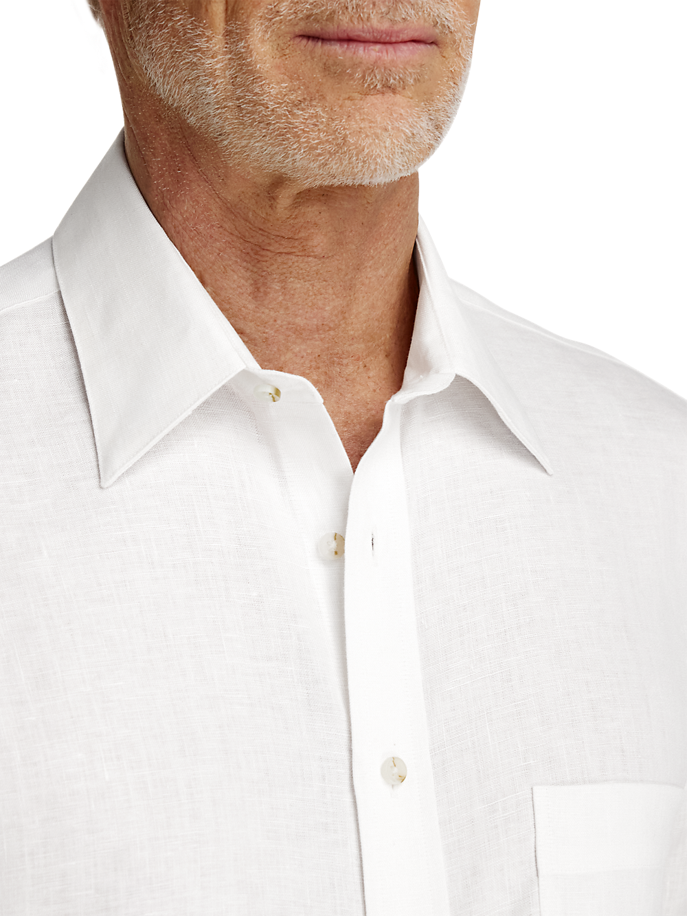 Alternate Image of Linen Solid Casual Shirt-2