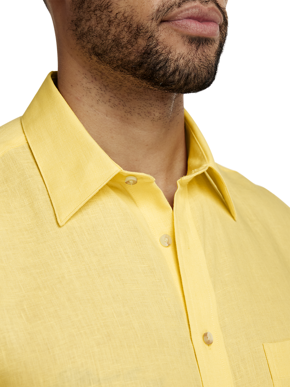 Alternate Image of Linen Solid Casual Shirt-2