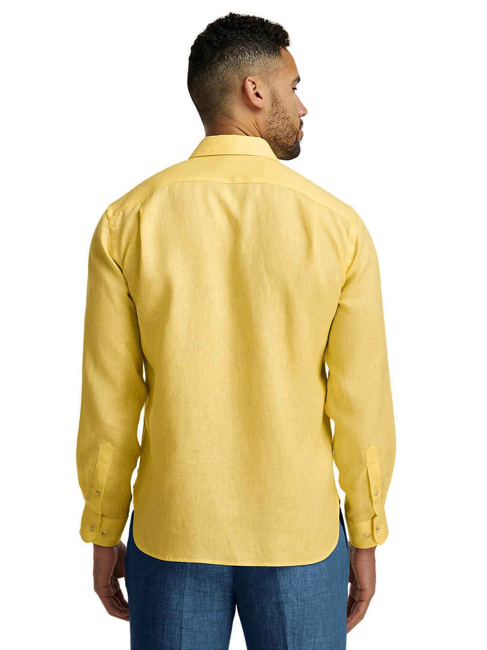 Alternate Image of Linen Solid Casual Shirt-4