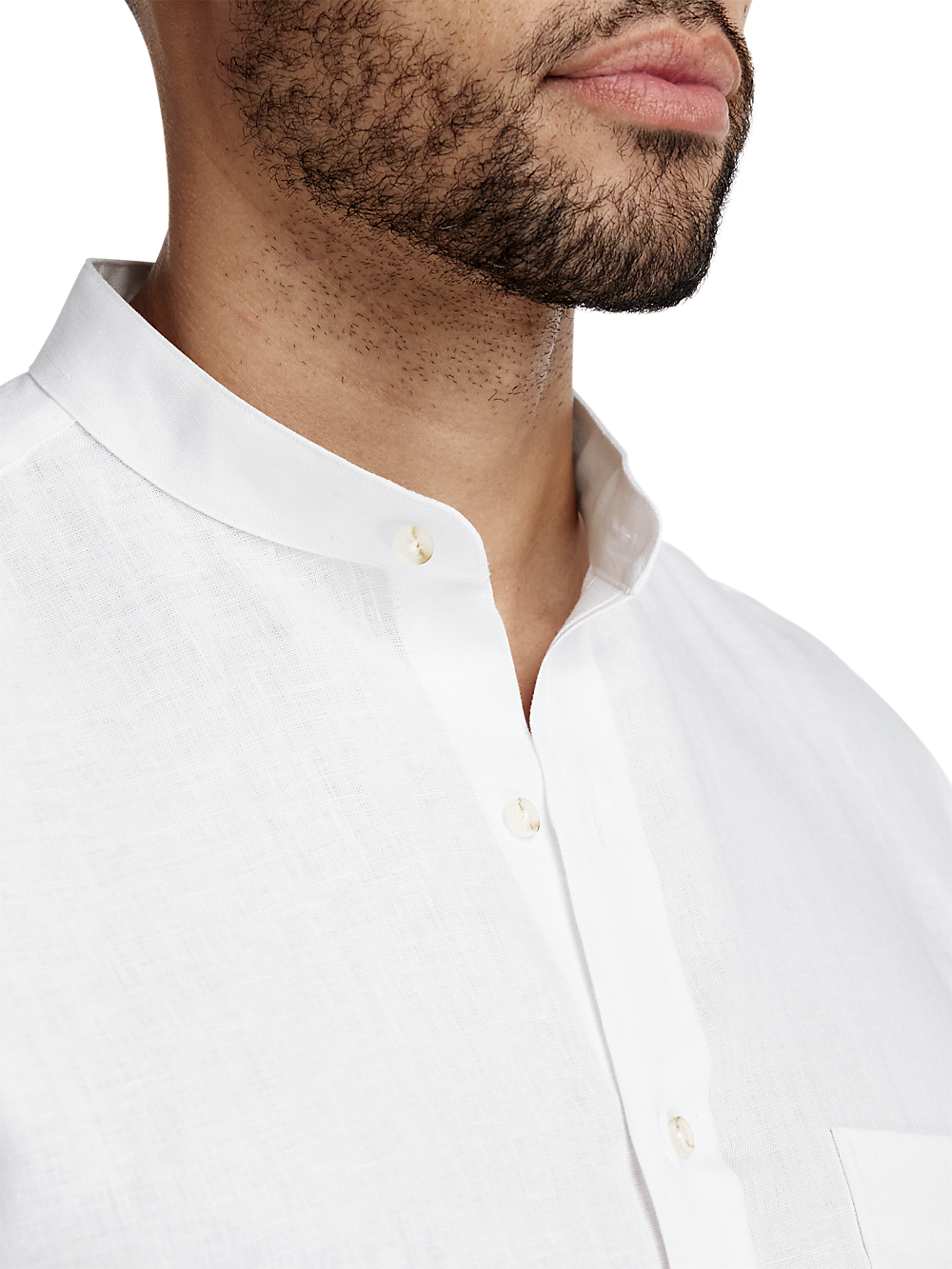 Alternate Image of Linen Solid Casual Shirt-2