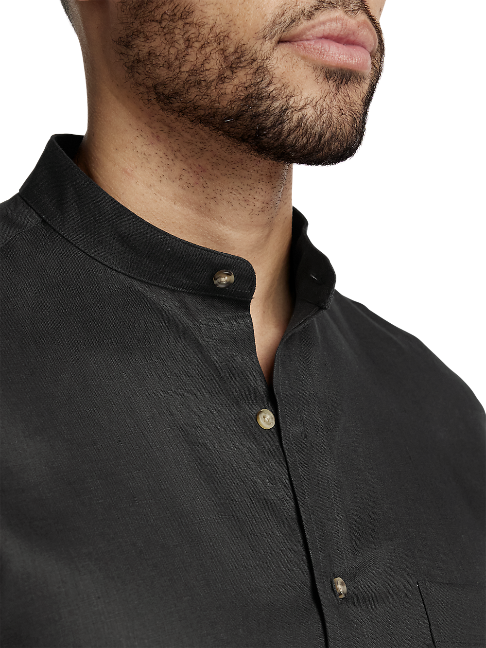 Alternate Image of Linen Solid Casual Shirt-2