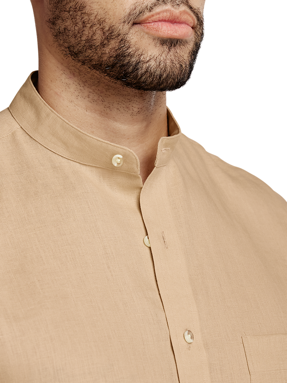 Alternate Image of Linen Solid Casual Shirt-2